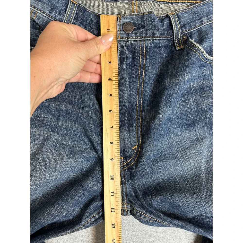 Levis‎ 559 Relaxed Straight Jeans 40x30 Dark Wash Blue Denim Casual Pants